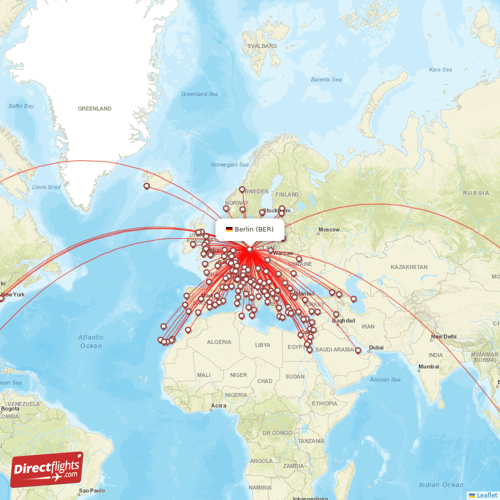 Find a direct flight to the airport of Berlin - Directflights.com