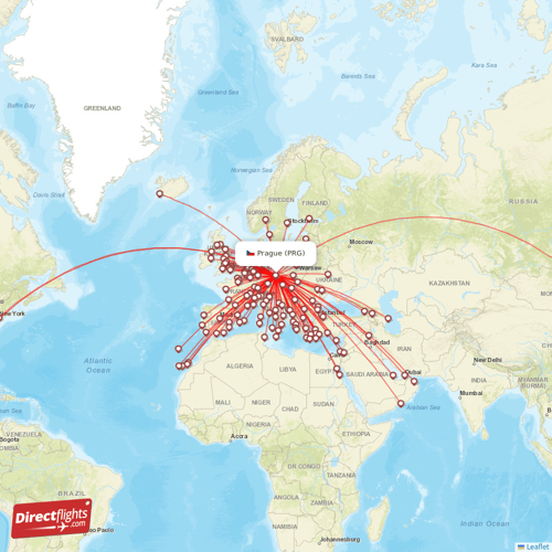 Find All Direct Flights To Prague - Directflights.com