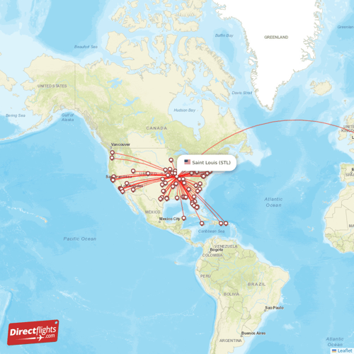 flights from st louis to playa del carmen